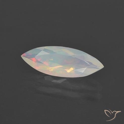 Opala Multicolorido Natural 1.27ct, Marquesa, Transparente