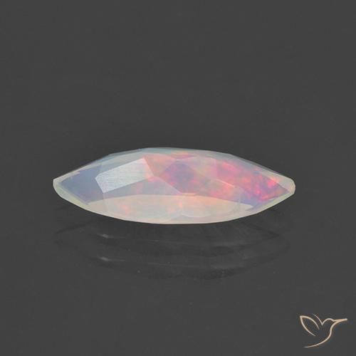 Opala Multicolorido Natural 1.27ct, Marquesa, Transparente