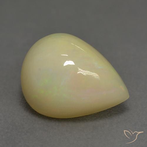 1.58ct Natural Multicolorido Opala, Formato de pêra, Translúcido, Photo A