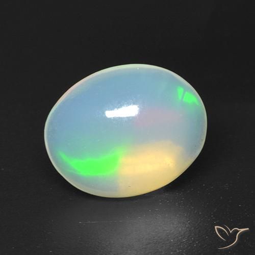 Opala Multicolorido Natural 1.43ct, oval, Transparente