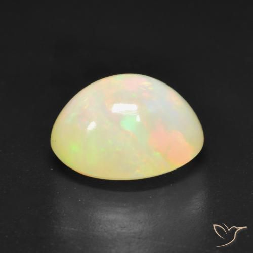 Opala Multicolorido Natural 2.90ct, oval, Translúcido