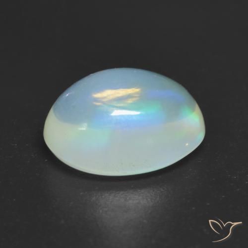 Opala Multicolorido Natural 1.43ct, oval, Transparente