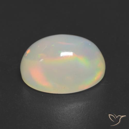Opala Multicolorido Natural 1.54ct, oval, Transparente