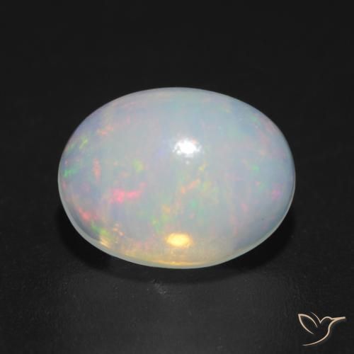 1.22ct Natural Multicolorido Opala, oval, Transparente