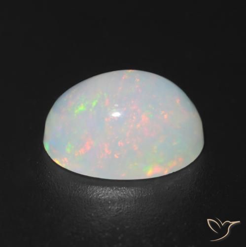 Opala Multicolorido Natural 1.22ct, oval, Transparente