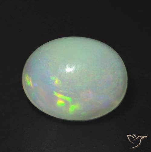 1.88ct Natural Multicolorido Opala, oval, Translúcido