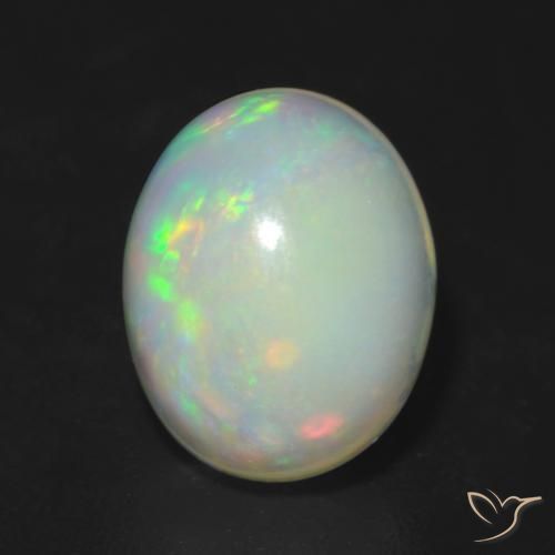 Opala Multicolorido Natural 1.88ct, oval, Translúcido