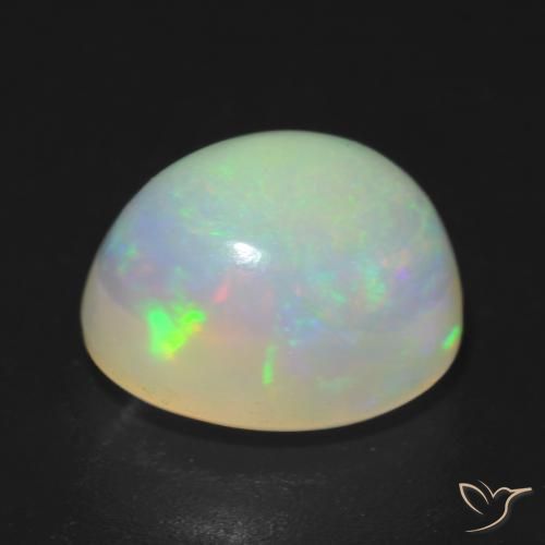 Opala Multicolorido Natural 1.88ct, oval, Translúcido