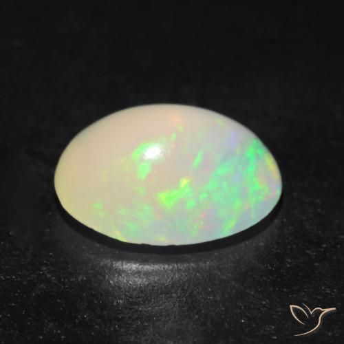 Opala Multicolorido Natural 1.08ct, oval, Transparente