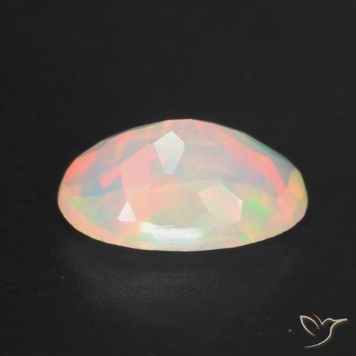 Opala Multicolorido Natural 1.42ct, oval, Transparente