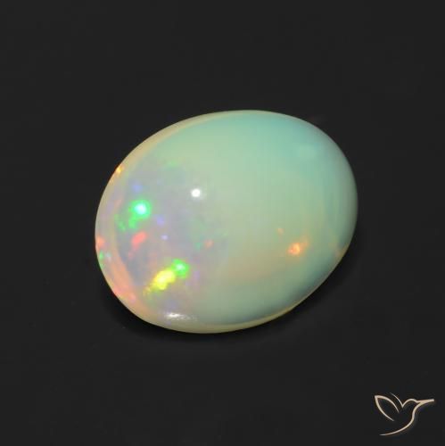 Opala Multicolorido Natural 1.27ct, oval, Transparente