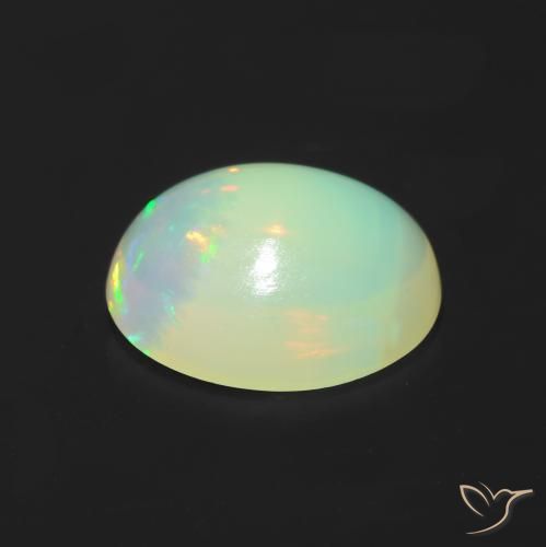 Opala Multicolorido Natural 1.27ct, oval, Transparente