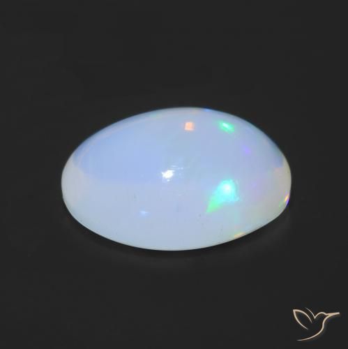 Opala Multicolorido Natural 1.23ct, oval, Transparente