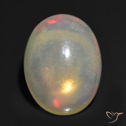 1.16ct Natural Multicolorido Opala, oval, Transparente
