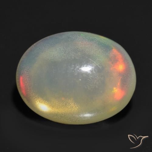 Opala Multicolorido Natural 1.16ct, oval, Transparente