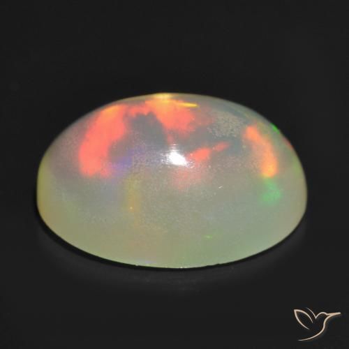 Opala Multicolorido Natural 1.16ct, oval, Transparente