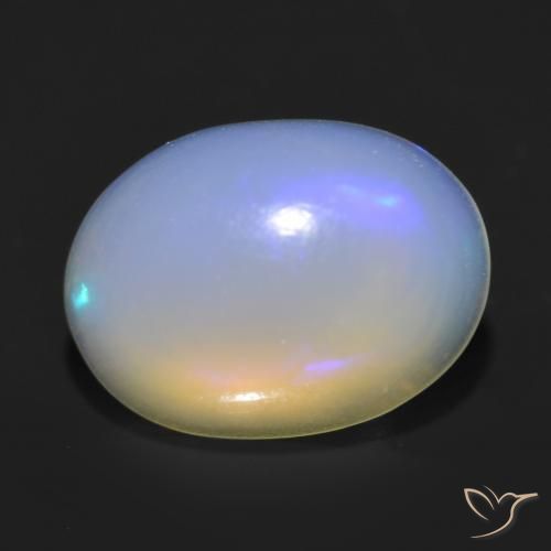 Opala Multicolorido Natural 1.13ct, oval, Transparente