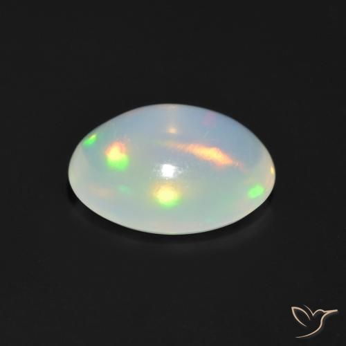 Opala Multicolorido Natural 1.05ct, oval, Transparente