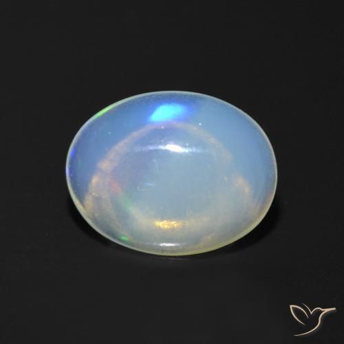 Opala Multicolorido Natural 0.93ct, oval, Transparente