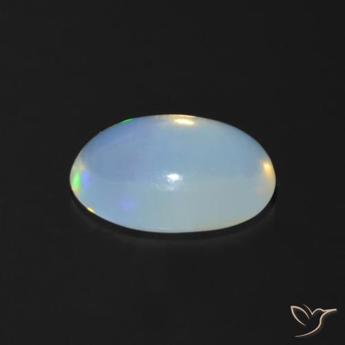 Opala Multicolorido Natural 0.93ct, oval, Transparente