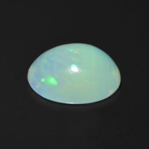 Opala Multicolorido Natural 1.12ct, Corte Oval, Transparente