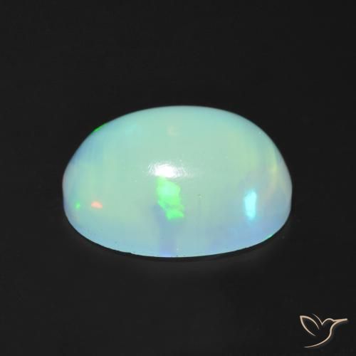Opala Multicolorido Natural 1.38ct, oval, Transparente
