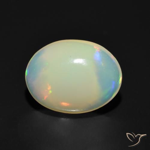 Opala Multicolorido Natural 1.07ct, oval, Transparente
