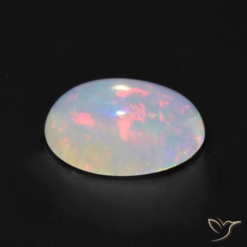 Opala Multicolorido Natural 1.14ct, oval, Transparente