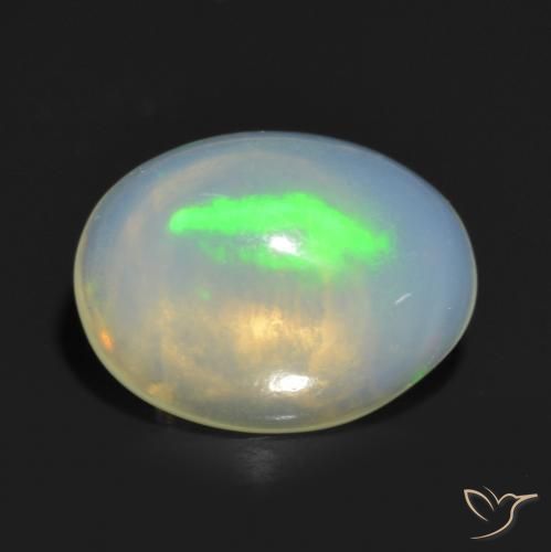 Opala Multicolorido Natural 1.24ct, oval, Transparente