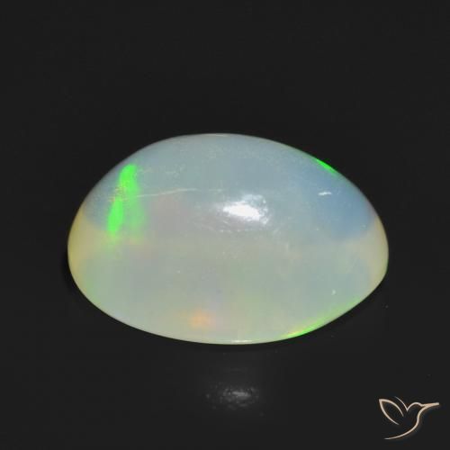 Opala Multicolorido Natural 1.24ct, oval, Transparente