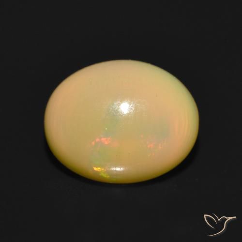 Opala Multicolorido Natural 1.47ct, oval, Translúcido