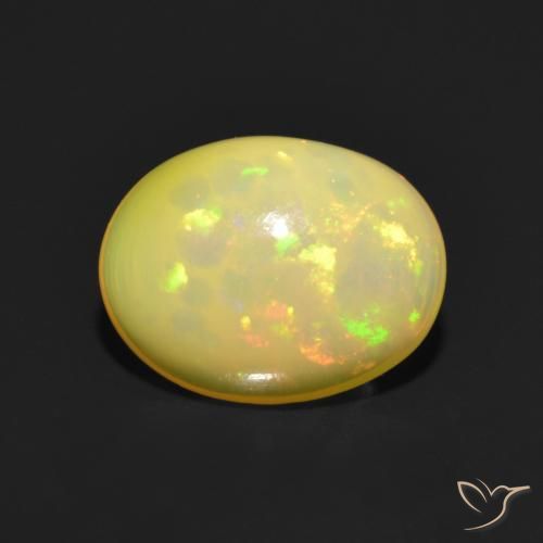 Opala Multicolorido Natural 1.15ct, oval, Transparente