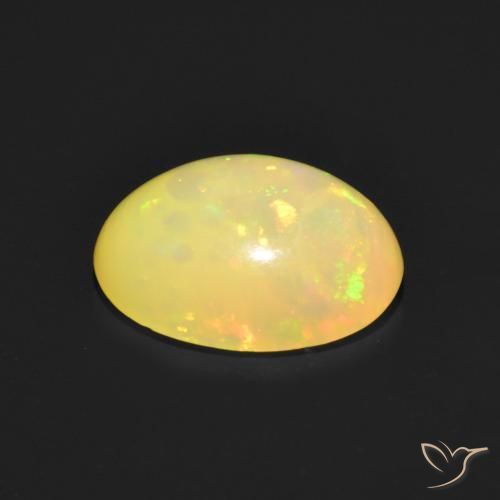Opala Multicolorido Natural 1.15ct, oval, Transparente