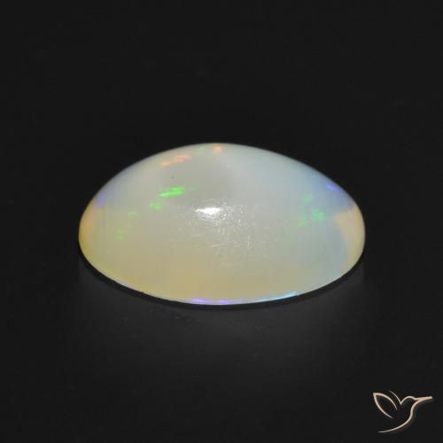 Opala Multicolorido Natural 1.05ct, oval, Transparente