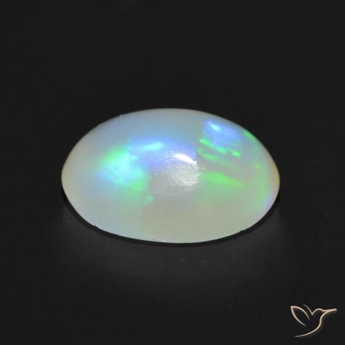 Opala Multicolorido Natural 1.12ct, oval, Transparente
