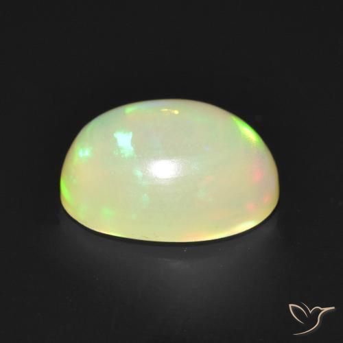 Opala Multicolorido Natural 1.42ct, oval, Transparente