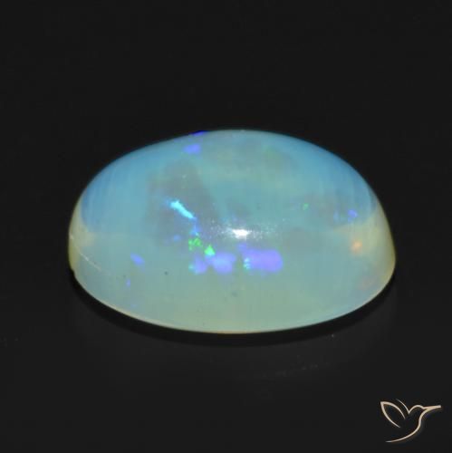 Opala Multicolorido Natural 0.82ct, oval, Transparente
