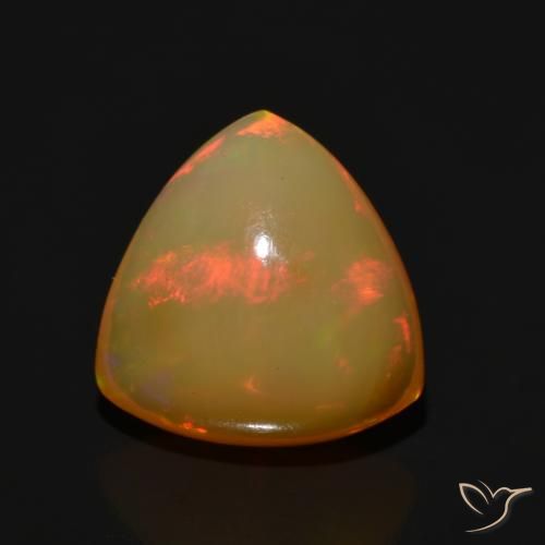 Opala Multicolorido Natural 3.13ct, Trilhão, Translúcido