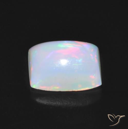 Opala Multicolorido Natural 1.49ct, baguete, Transparente