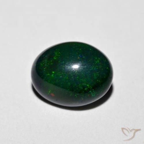 1.07ct Natural Multicolorido Opala, oval, Opaco