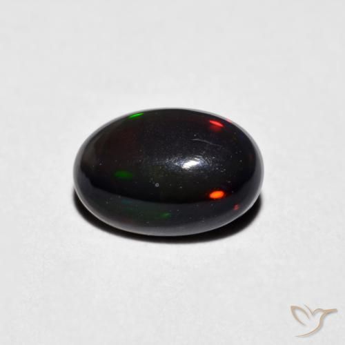 0.48ct Natural Multicolorido Opala, oval, Opaco