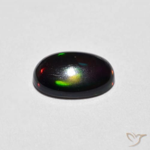 Opala Multicolorido Natural 0.48ct, oval, Opaco