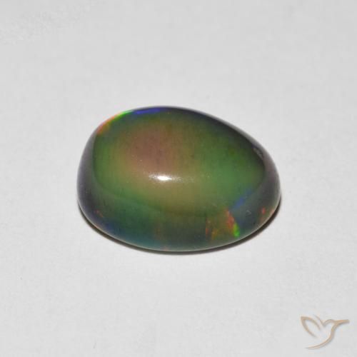 Opala Multicolorido Natural 1.23ct, oval, Opaco