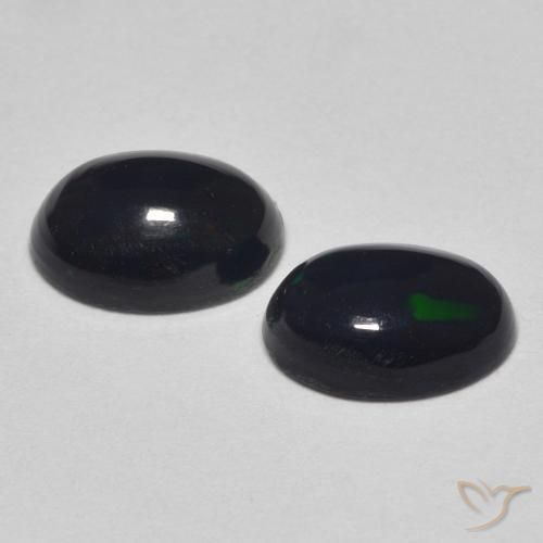 Pedras preciosas de Opala Multicolorido natural de 0.93 ct, oval, Opaco