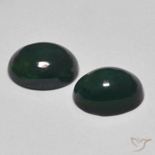 Pedras preciosas de Opala Multicolorido natural de 1.09 ct, oval, Opaco