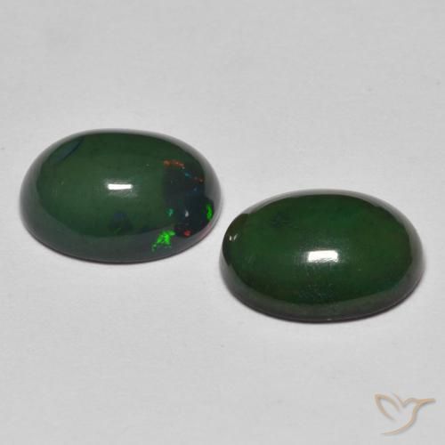 Pedras preciosas de Opala Multicolorido natural de 2.41 ct, oval, Opaco