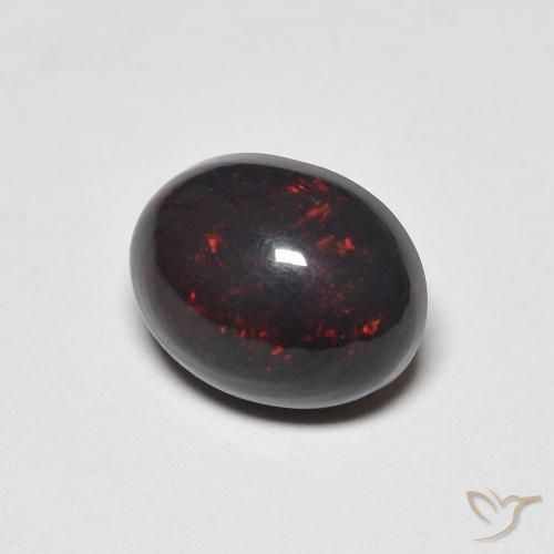 Opala Multicolorido Natural 1.38ct, oval, Opaco