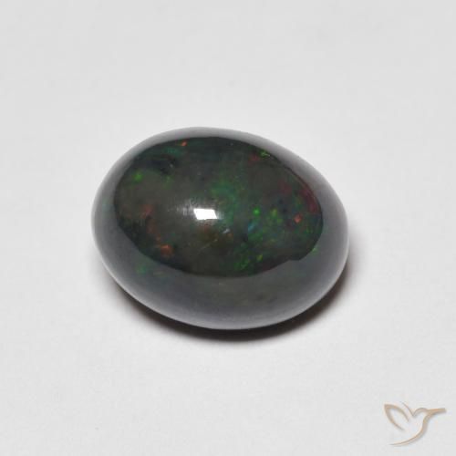 1.62ct Natural Multicolorido Opala, oval, Opaco