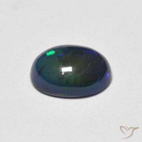 Opala Multicolorido Natural 1.35ct, oval, Opaco