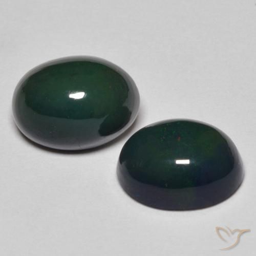 Pedras preciosas de Opala Multicolorido natural de 1.94 ct, oval, Opaco
